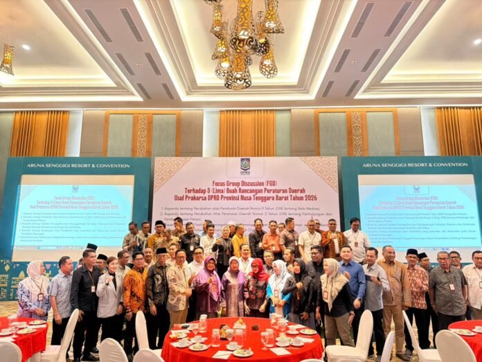 DPRD NTB Libatkan Partisipasi Publik dalam Pembahasan Penyusunan Perda