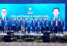 Pengurus DPW PAN NTB Resmi Dilantik, LAZ Targetkan Rebut Kursi Pimpinan DPRD Pengurus DPW PAN NTB Resmi Dilantik, LAZ Targetkan Rebut Kursi Pimpinan DPRD