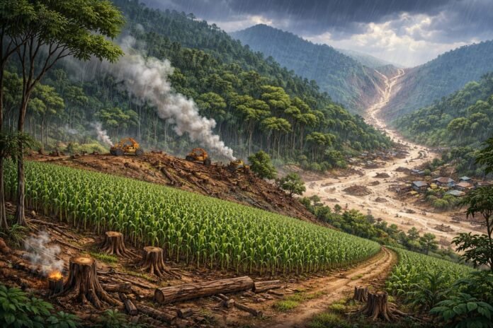 Delapan Ribu Hektare Hutan NTB Dirambah Jadi Lahan Jagung