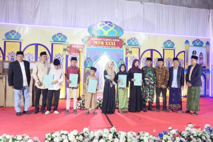 Penutupan MTQ di Kecamatan Hu’u, Kolaborasi Pemdes dan Dunia Usaha Diapresiasi