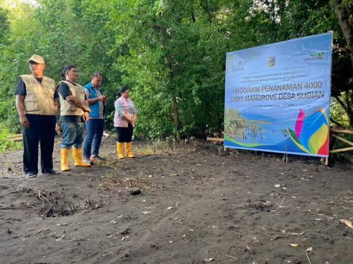 Peringati Hari Bumi 2026, PLN Lakukan Penanaman 4.000 Bibit Mangrove di Desa Sugian