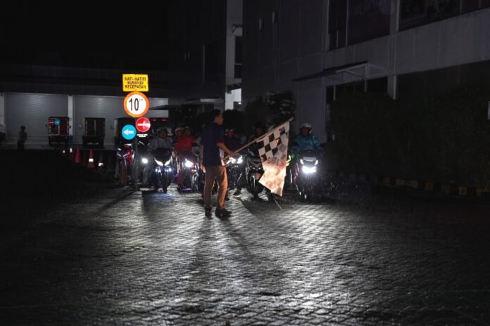 Vario Night Ride Perkuat Soliditas Komunitas Honda Vario di Lombok