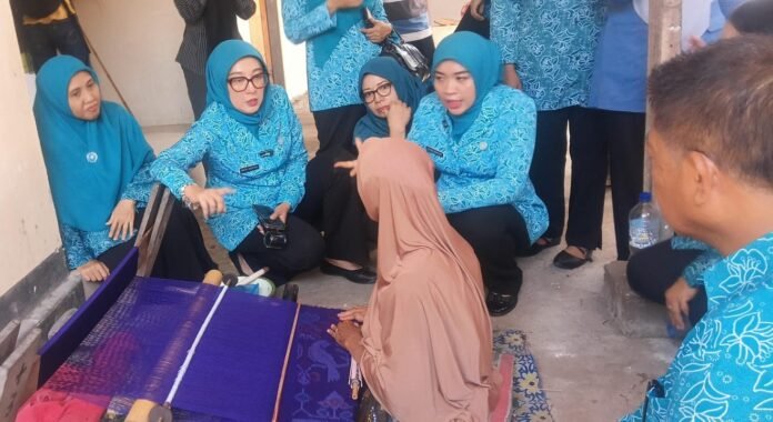 Dikunjungi Ketua PKK NTB dan Lobar, Desa Taman Ayu Jadi Proyek Percontohan Penguatan Program Desa Berdaya