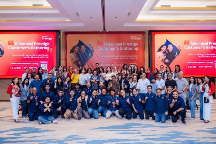 Telkomsel Prestige Gelar Customer Gathering di Kupang, Pererat Kedekatan dan Apresiasi bagi Pelanggan Loyal