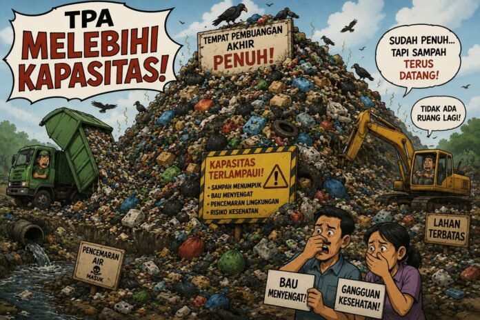 Dapat Peringatan Pusat, Tiga TPA di NTB Terancam Tidak Beroperasi Tahun Depan