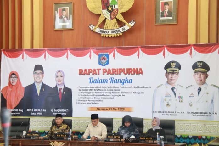 DPRD Tetapkan Tiga Perda Kota Mataram
