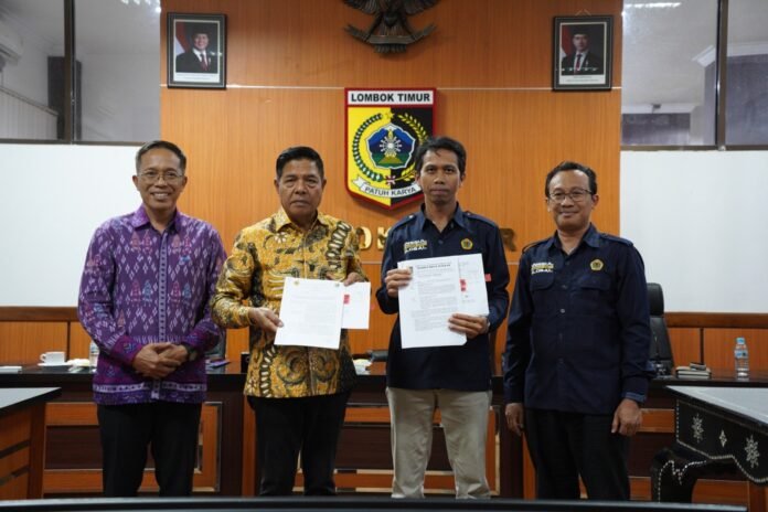 Unram dan Pemkab Lotim Teguhkan Komitmen Pembangunan ITSRC serta Klinik Spesialis Kedokteran Kelautan