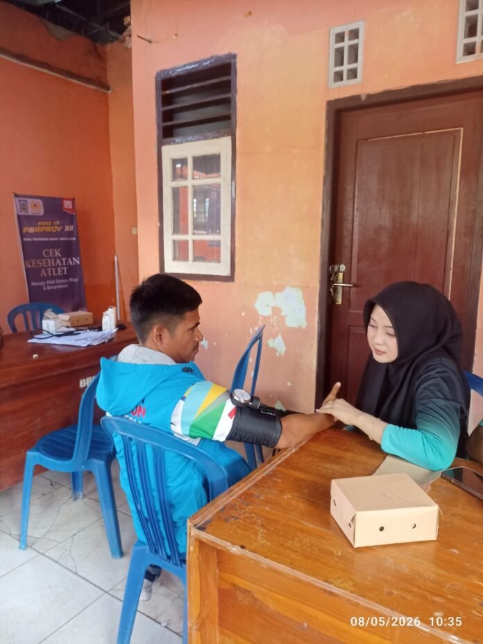 Jelang Porprov 2026, KONI Dompu Lakukan Pengecekan Kesehatan Atlet