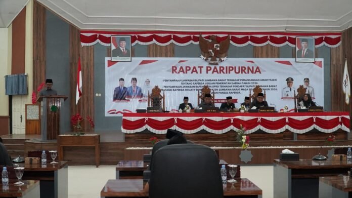 DPRD KSB Bentuk Pansus Bahas 8 Raperda Baru