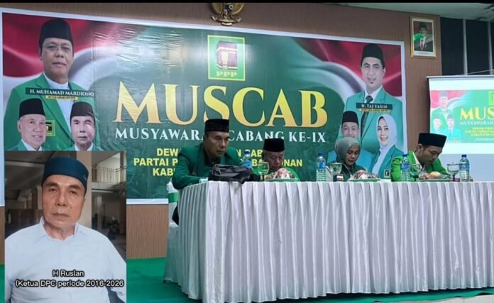 Menang Dukungan PAC di Muscab, DPP dan DPW Diminta Tetapkan Ahmad Suparman sebagai Ketua DPC PPP Lobar
