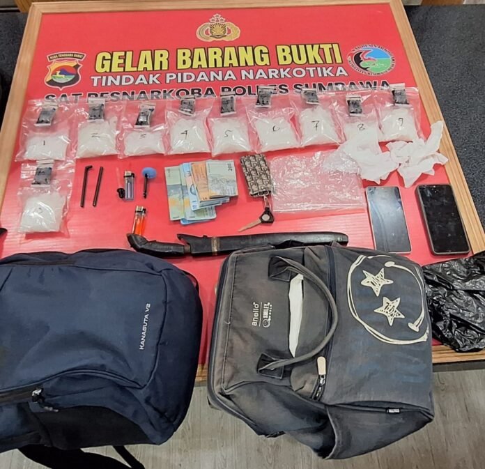 Terduga Kurir Sabu Ditangkap