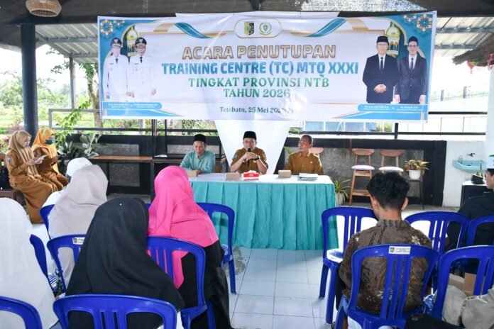 Tutup TC MTQ NTB 2026, Sekda Lotim Janjikan Bonus Terbaik untuk Para Juara