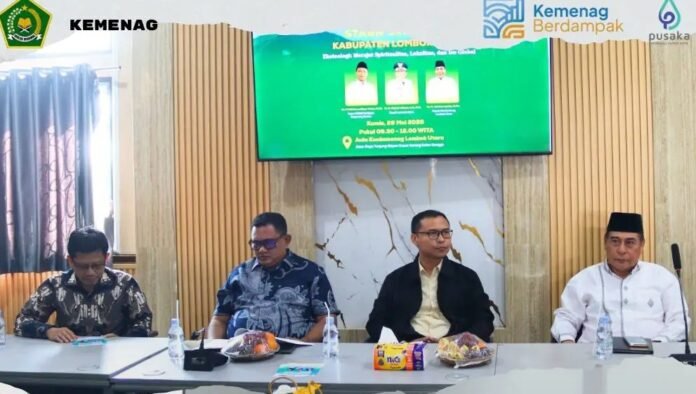 Kemenag Lombok Utara Gelar Orientasi dan Diskusi Ekoteologi