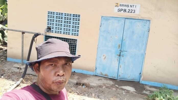 Sumur Bor Dusun Teluk KLU Puluhan Tahun Mangkrak, Tak Bisa Dimanfaatkan Petani