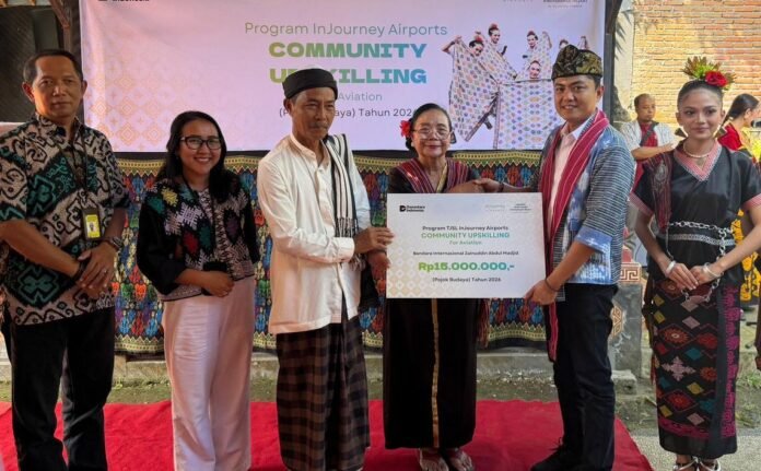 Dukung Pelestarian Budaya Daerah, AP BIZAM Salurkan Bantuan bagi Sanggar Seni di Loteng