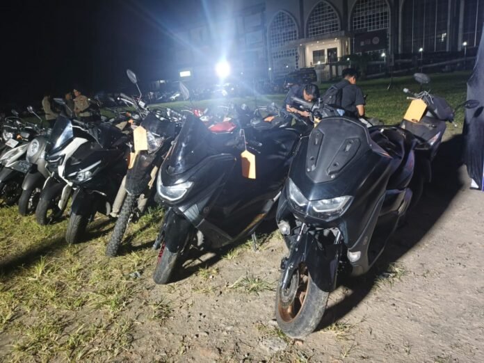 Polisi Amankan Delapan Terduga Pelaku Curanmor Antar Provinsi