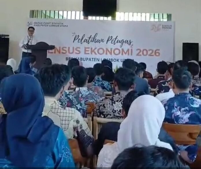 156 Petugas Susenas 2026 di KLU Diberikan Pelatihan