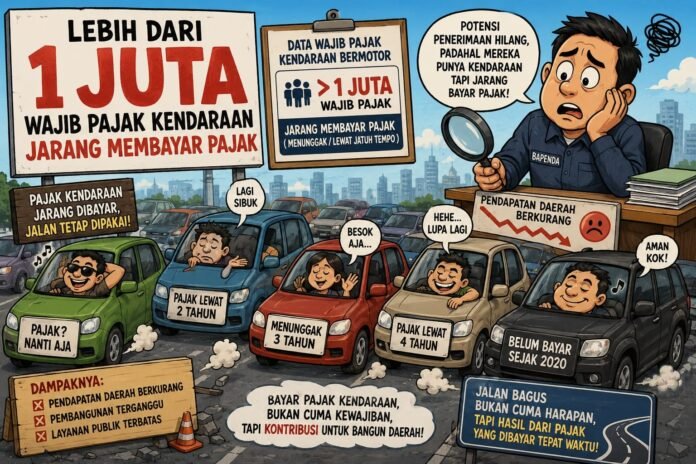 Satu Juta Lebih Wajib Pajak NTB Jarang Bayar Pajak