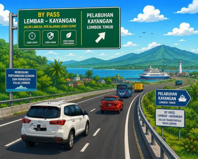 Groundbreaking By Pass Lembar-Kayangan Ditarget Tahun Depan