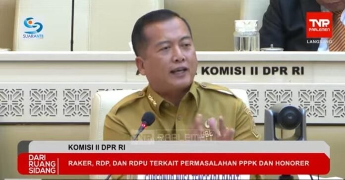 Di Hadapan Komisi II DPR RI, Gubernur NTB Izin ke Pusat Buka Rekrutmen PPPK