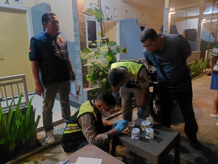Penindakan di Kampung Rawan Narkoba, Polres KLU Amankan Dua Orang Warga