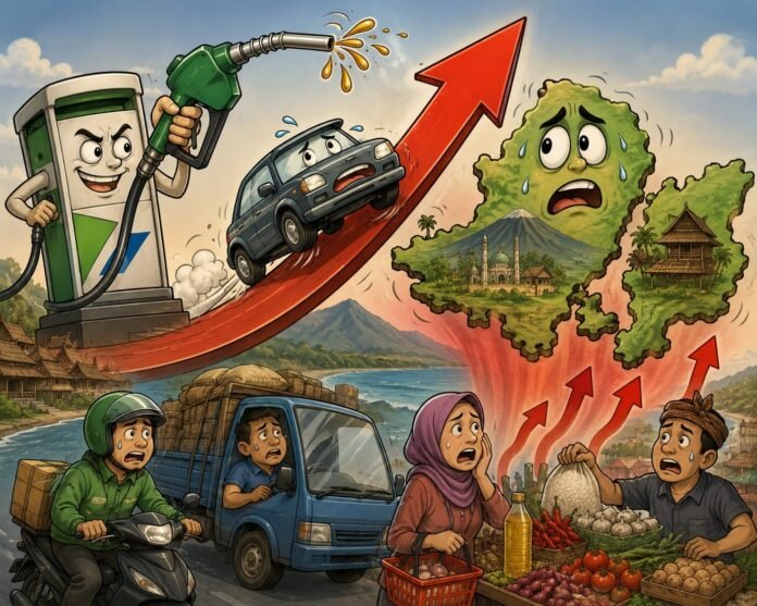 Pemprov NTB Sebut Kenaikan Harga Pertamax Picu Inflasi Daerah