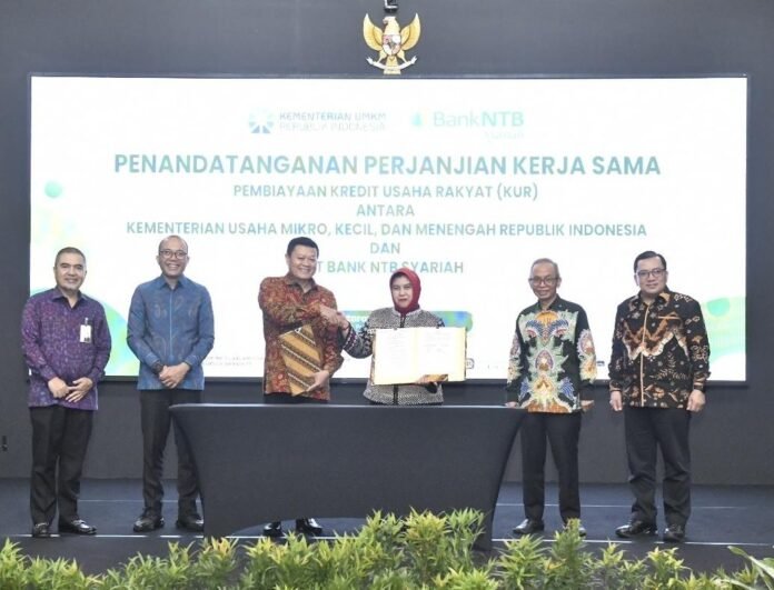 Bank NTB Syariah Kembali Jadi Penyalur KUR untuk UMKM dan Pekerja Migran