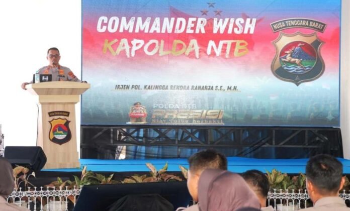 Jadi Episentrum Ekonomi NTB, Jajaran Polres Loteng Diingatkan Tingkatkan Kompetensi