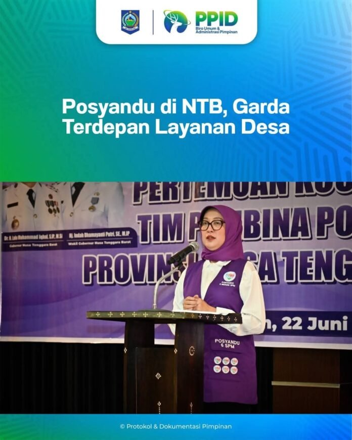 Posyandu di NTB Garda Terdepan Layanan Desa