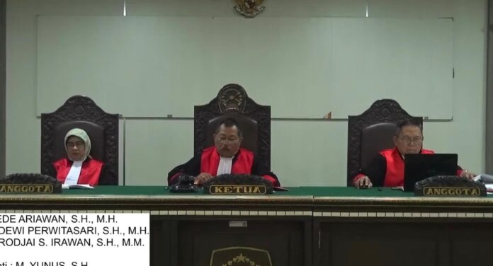 Pengadilan Tinggi NTB Ubah Vonis Tiga Terdakwa Kasus Korupsi PPJ Loteng