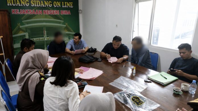 Polisi Serahkan Terduga Bandar Narkoba ke Kejari Bima