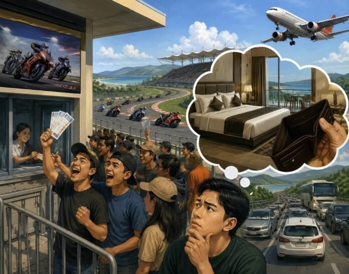 Animo Pembelian Tiket Nonton MotoGP Meningkat, Harga Hotel dan Transportasi Mahal Jadi Tantangan