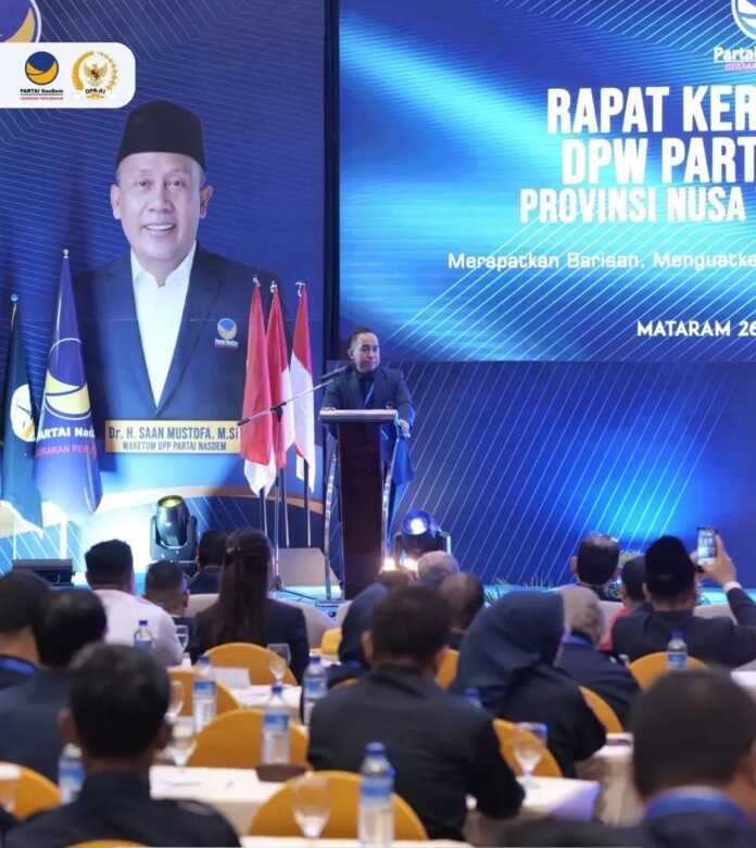 DPP Targetkan NasDem NTB Rebut Kursi Pimpinan DPRD di Pemilu 2029
