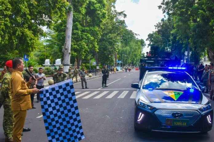 Kopassus Gelar Latihan Militer di Mandalika