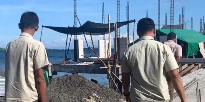 Galian C Berhenti Operasi, Bangunan Penginapan Diduga Ilegal di Lobar Dibongkar