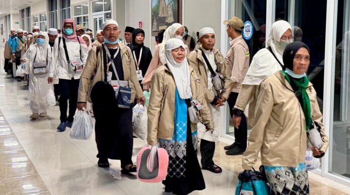 Pemulangan Jemaah Haji Embarkasi Lombok Dimulai
