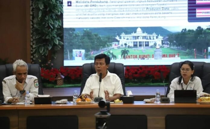 Pembangunan Berbasis Satu Data, Pemerintah KSB Percepat Integrasi Data Seluruh OPD