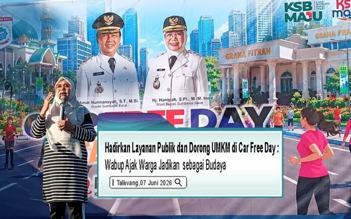 CFD KSB Jadi Ruang Layanan Publik dan Penggerak UMKM