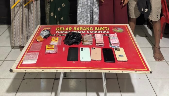 Polres Dompu Ungkap Kasus Sabu Seberat 31,71 Gram