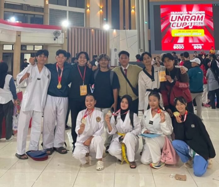 Mahasiswa Universitas Bumigora Raih Sembilan Prestasi pada Kejuaraan Taekwondo Tingkat Regional Tahun 2026