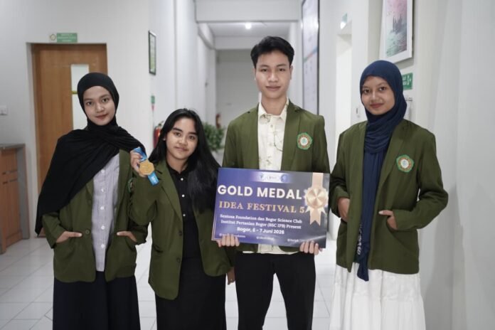 Mahasiswa FK Unizar Raih Gold Medal Idea Festival 5 Berkat Inovasi Gummy Pegagan untuk Dukung Generasi Emas 2045