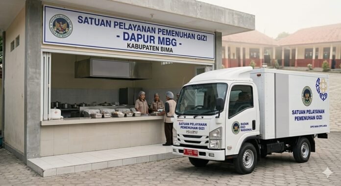 Dana Tersendat, 18 Dapur MBG di Bima Hentikan Layanan