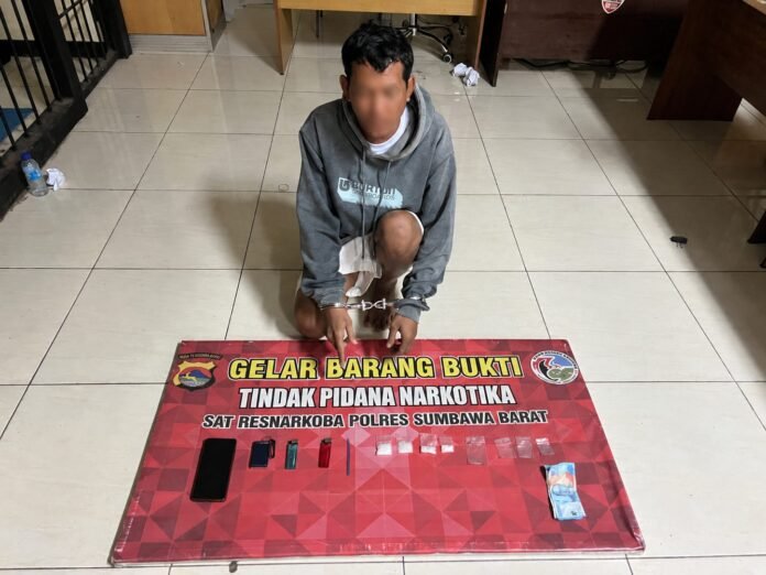 Terduga Pengedar Sabu Dibekuk di Maluk