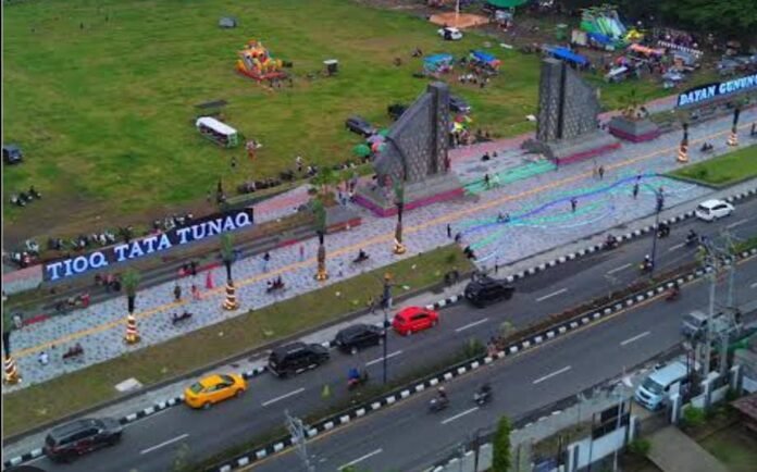 Proyek Lanjutan RTH Alun-alun Tanjung Ditunda
