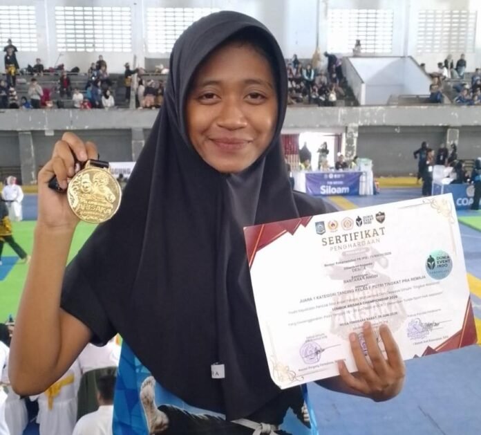 Kisah Siswa SR-MP Lobar, dari Keluarga Tak Mampu, Raih Juara Nasional Pencak Silat