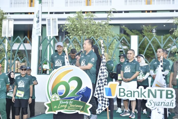 RIMO RUN Semarakkan HUT Ke-62 Bank NTB Syariah, Diramaikan Ribuan Peserta