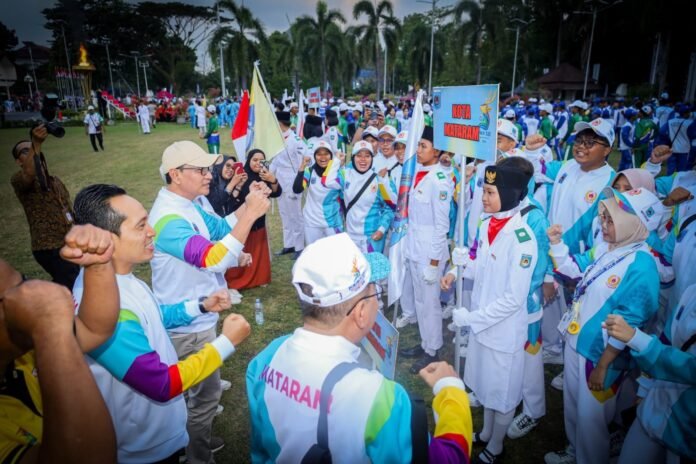 Mataram Pimpin Klasemen Sementara Perolehan Medali Porprov XII NTB 2026