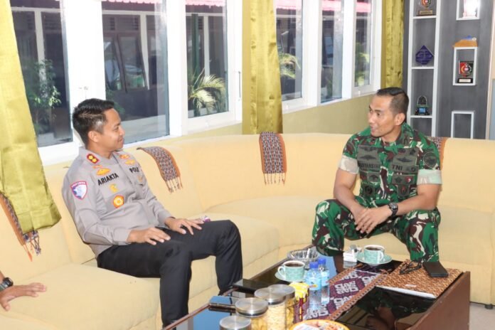 Silaturahmi Kapolres-Dandim Lotim Baru, Komitmen Komitmen Bersama Jaga Bumi Patuh Karya
