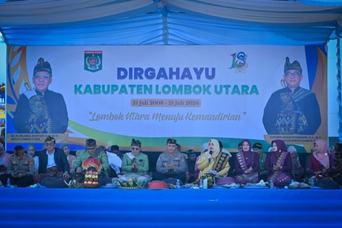 HUT Ke-18 KLU, Wagub Ajak Jaga Warisan Budaya di Tengah Pesatnya Pariwisata