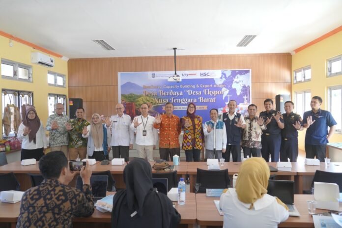 Puluhan UMKM NTB dari “Desa Berdaya” Dilatih Jadi Eksportir, Target Turunkan Kemiskinan dan Tembus Pasar Global